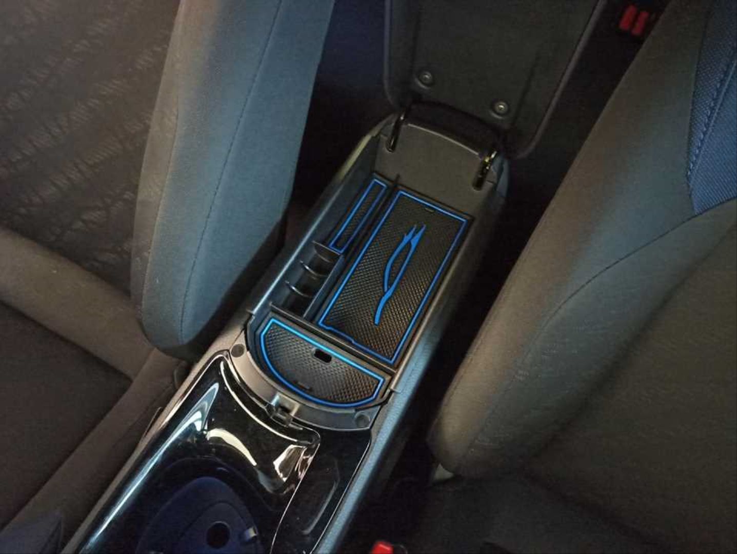 Toyota C-Hr Uyumlu 2016-2019 Orta Konsol Kutusu Mavi