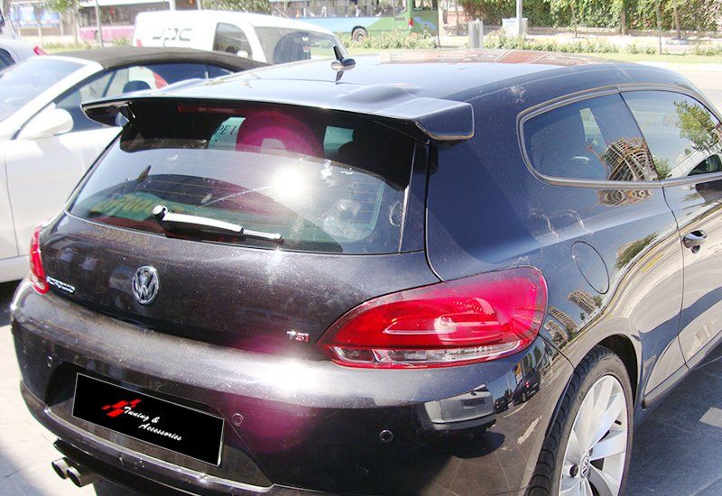 Volkswagen Scirocco Uyumlu 20082014 - Tavan Üzeri R Cup Spoiler - Fiber