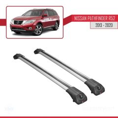 Nissan Pathfinder (R52) 2013-2020 Arası ile uyumlu ACE-1 Ara Atkı Tavan Barı GRİ