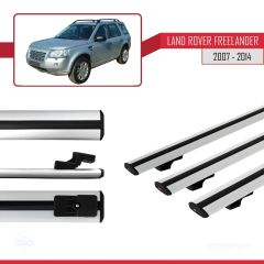 Land Rover Freelander 2007-2014 Arası ile uyumlu Basic Model Ara Atkı Tavan Barı GRİ 3 ADET