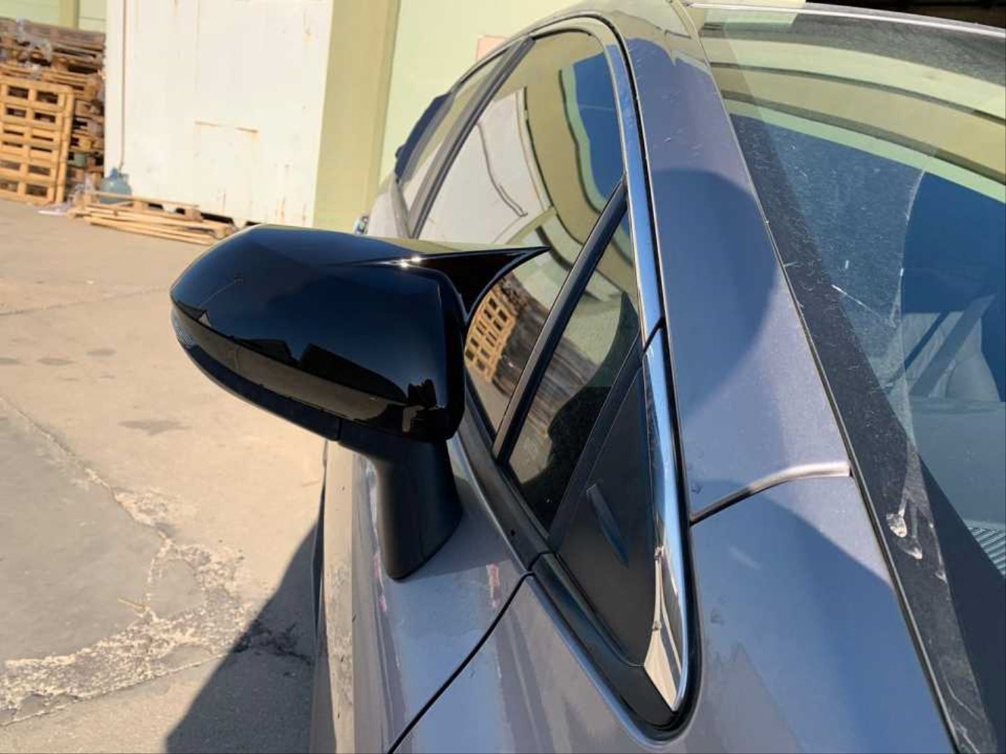 Toyota Corolla Uyumlu 2019+ Batman Ayna Kapağı - Piano Black
