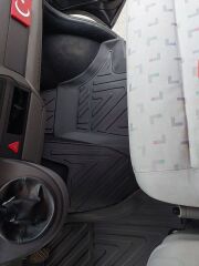 Volkswagen Transporter T6 2015-2019 Premium Seri Araca Özel 3D Havuzlu Oto Paspas