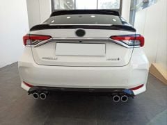 Toyota Corolla Uyumlu 2019+ Bagaj Üstü Spoiler B Dizayn (Piano Black)