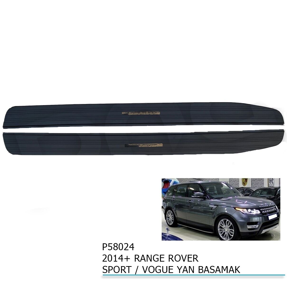 Range Rover Evoque Yan 2013 Sonrası Basamak Oem Model