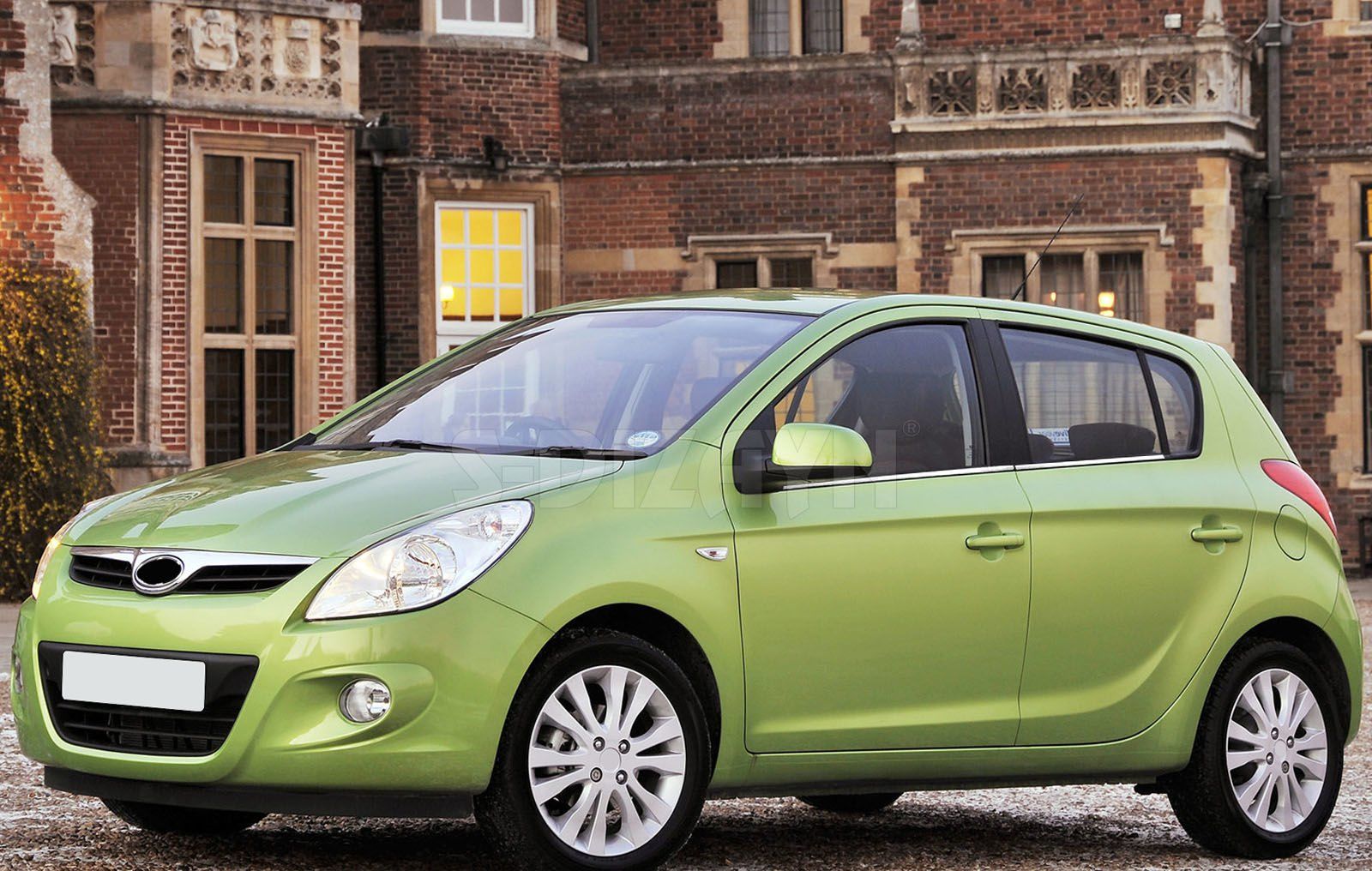 Hyundai İ20 Uyumlu Krom Cam Çıtası 4 Parça. 2008-2012
