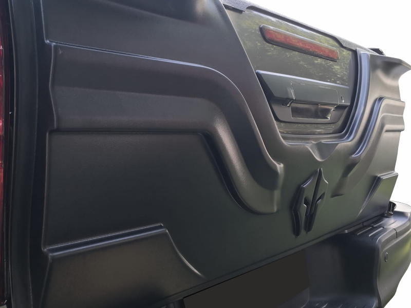 TOYOTA HILUX 2015 Arka Bagaj Kapağı Bagaj Kaplama 9203 Siyah Mat Asa Kum Desen Standart