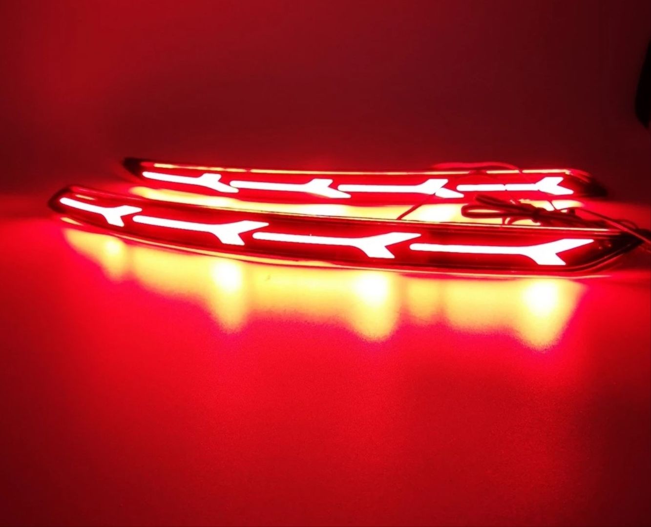 Hyundai Elantra Uyumlu 2017+ Ağaç Dizayn Arka Sis Ledi