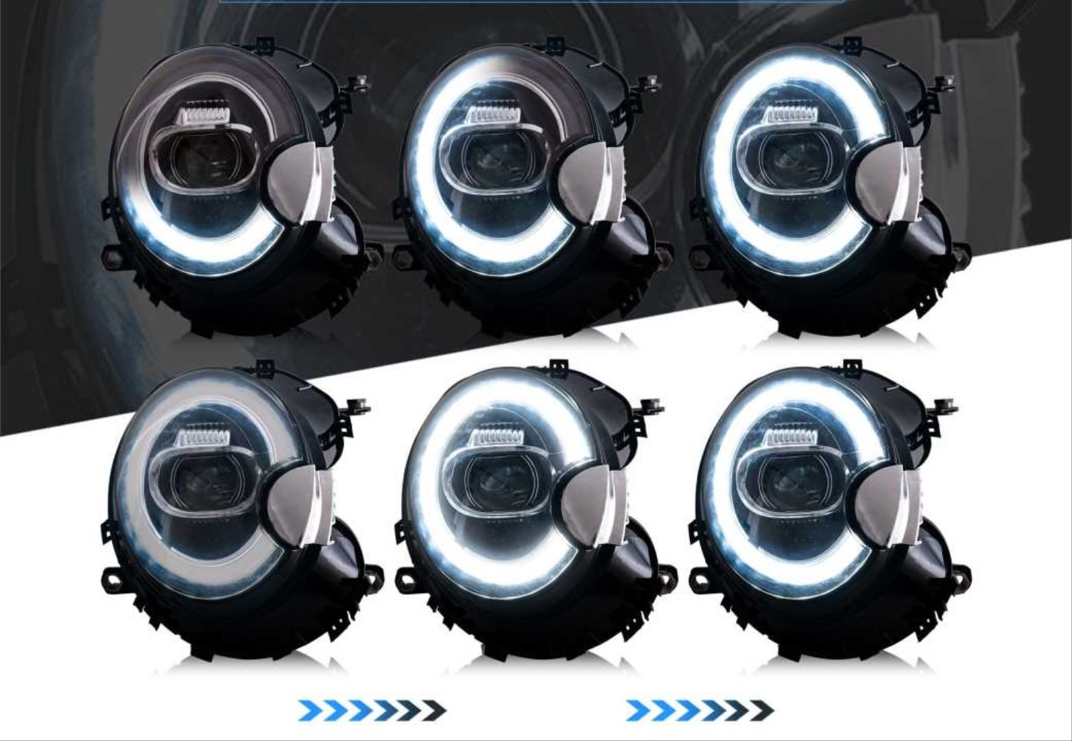 Mini Cooper Uyumlu LED Far ( 2007-2013)