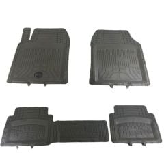 Renault Fluence Uyumlu 3D Havuzlu Universal Paspas Pufi Move Siyah Parça