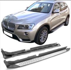 Bmw X3 Uyumlu 2003-2010  Yan Basamak Koruma BMW Tip Style (İthal)