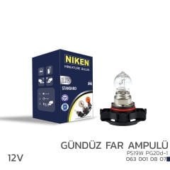 Niken 12V PS19W Gündüz Far Ampulü (PG20d-1) 10’Lu