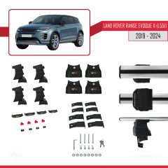 Land Rover Range Rover Evoque II (L551) 2019 ve Sonrası ile uyumlu ACE-4 Ara Atkı Tavan Barı GRİ