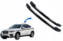 BMW X6 E71 2008-2015 Orjinal Model Siyah Tavan Çıtası (İthal)