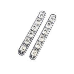 Kayar Sinyalli Gündüz Ledi 2X6 36W Turuncu/Beyaz / Laam316