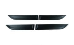 SSANGYONG MUSSO 2021 Set 4 Parça Kapı Kaplama Siyah Mat Asa Kum Desen Standart