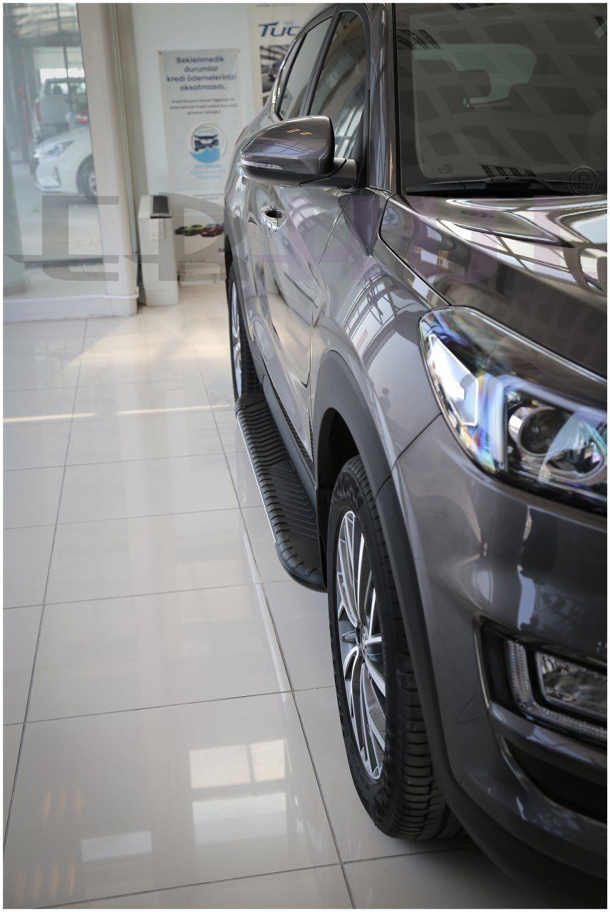Chevrolet Captiva Uyumlu 2006-2016 Yan Basamak Bosphorus Black Drs 4X4