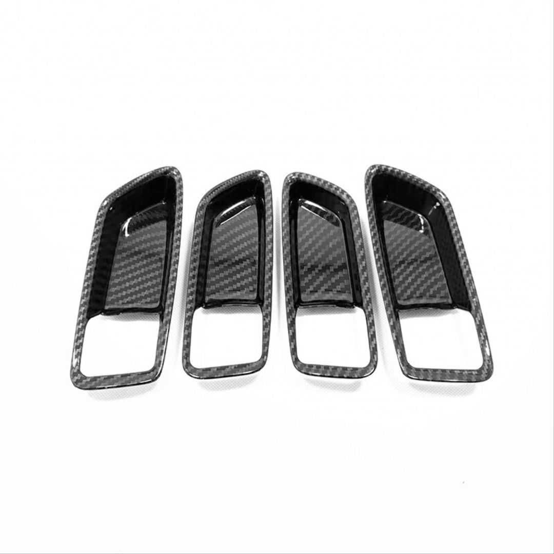 Toyota Corolla Uyumlu 2019+ Kapı Kolu İç Kaplama - Karbon