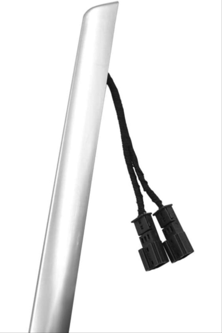 Bmw 3 Uyumlu Serisi F30 Ambians Set (Klima Panel Ve Kapılar) - Silver Renk