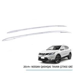 Nissan Qashqai 2014-2018 Tavan Çıtası Gri