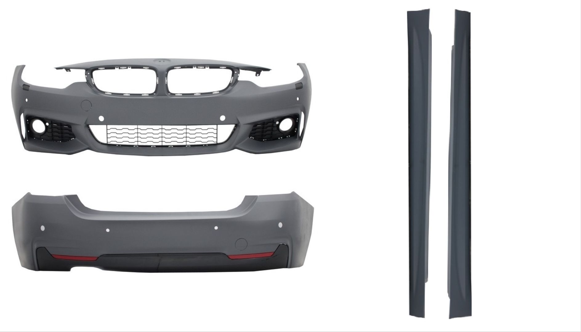 4 SERISI F36 2015-2019 IÇIN UYUMLU MT BODY KIT (Ön -Arka-Yan Ekler -Böbrek)