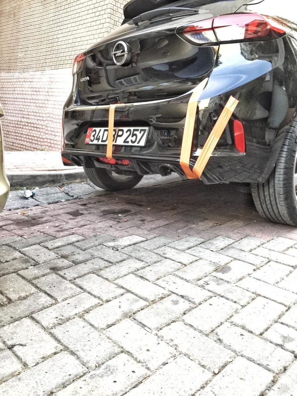 Opel Corsa Uyumlu D Arka Ek (Fiber)