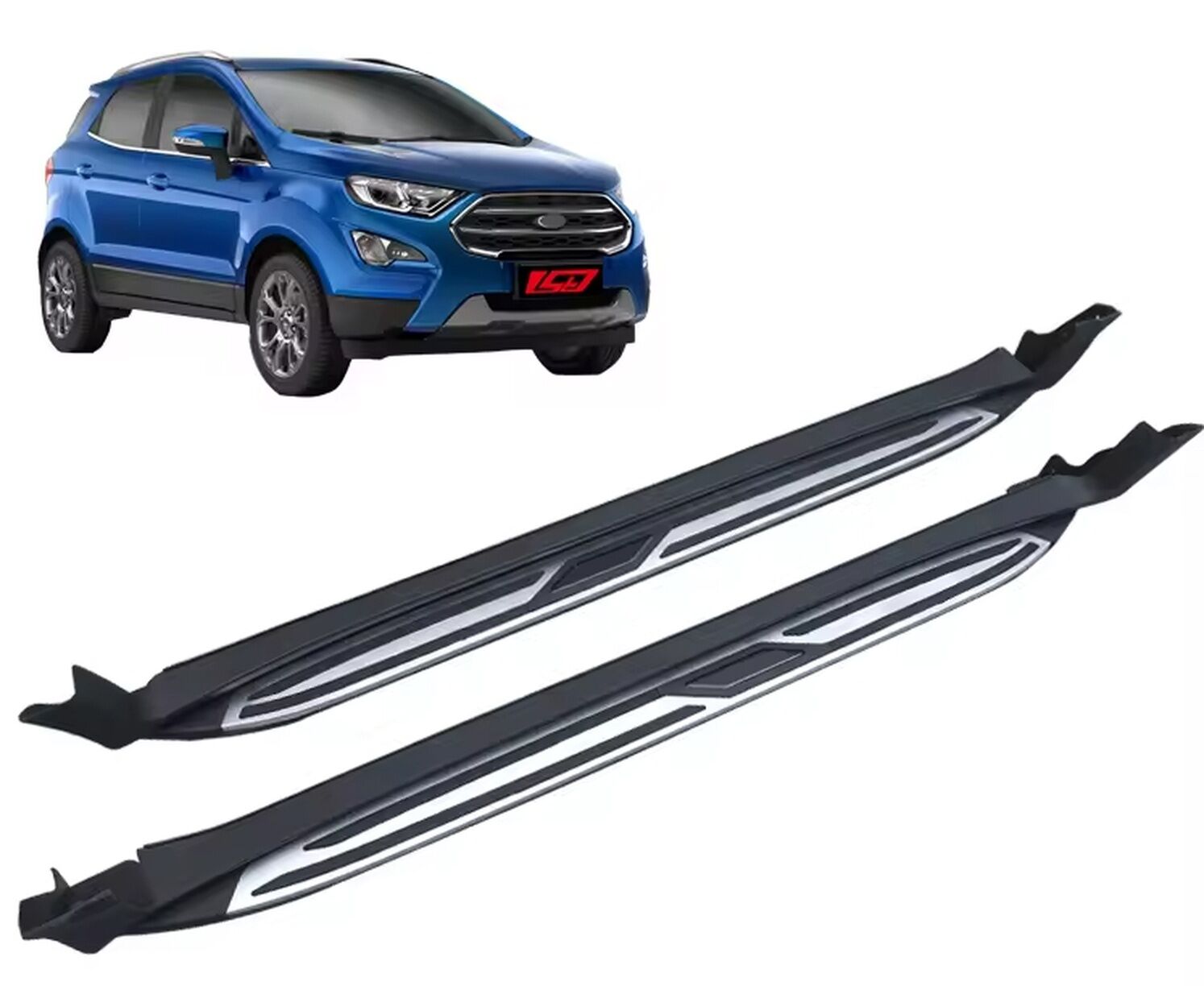 Ford EcoSport 2 2013-2020 Side Step Square Style Yan Basamak (İthal)