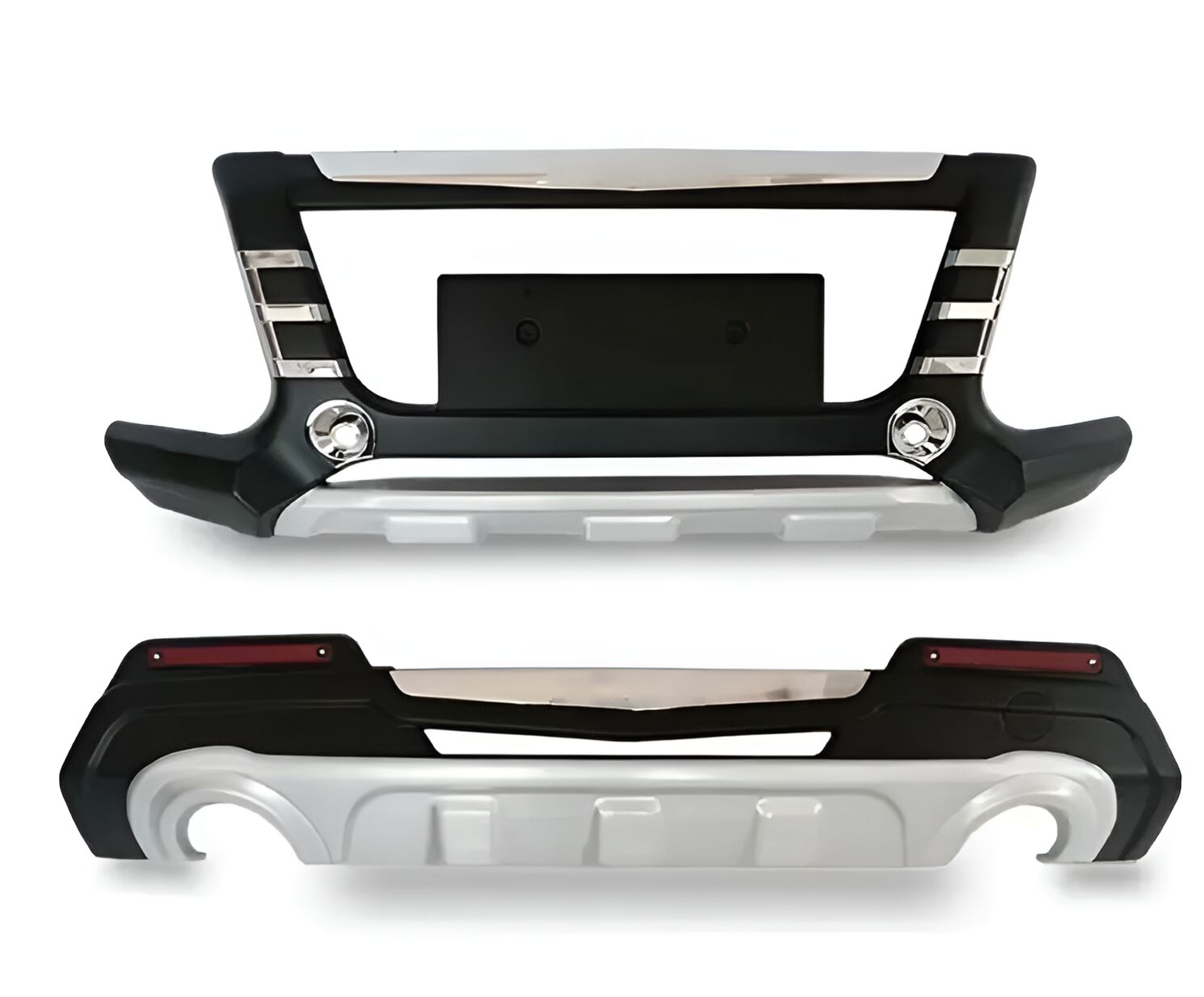 Ford Kuga Uyumlu 2013-2015 Ön Ve Arka Tampon Koruma Difüzör (ithal)