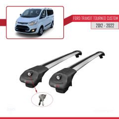 Ford Transit Tourneo - Custom 2012-2023 Arası ile uyumlu ACE-1 Ara Atkı Tavan Barı GRİ