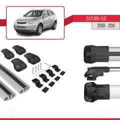 Saturn Vue Opel Antara 2008-2010 Arası ile uyumlu ACE-1 Ara Atkı Tavan Barı GRİ