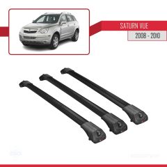 Saturn Vue Opel Antara 2008-2010 Arası ile uyumlu ACE-1 Ara Atkı Tavan Barı SİYAH 3 ADET BAR