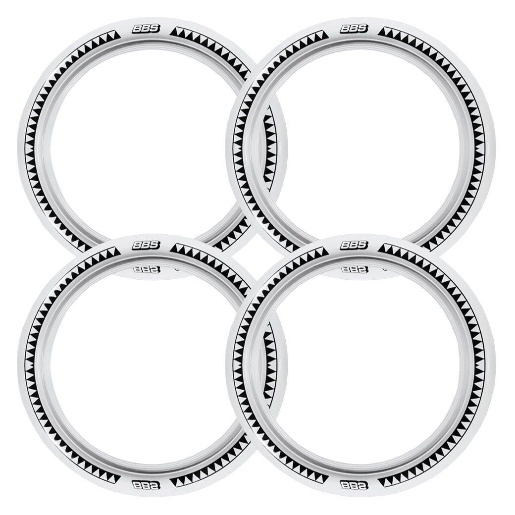 Kia Uyumlu 13 Jant B-B-S Testere Lastik Yanağı Beyaz Renk 1 Takım 4 Adet