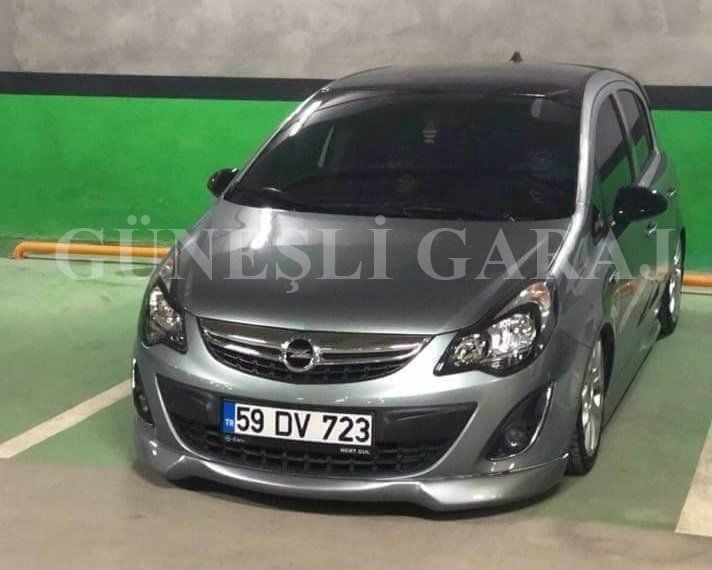 Opel Corsa Uyumlu D Stainmetz Ön Ek Makyajlı (Plastik)
