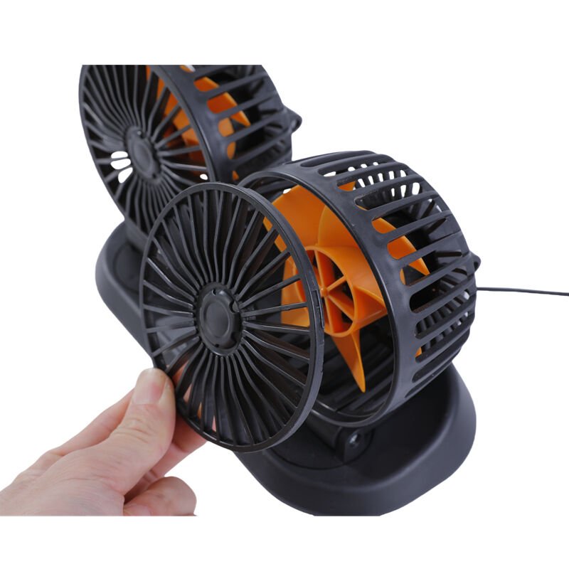 Çift başlıklı fan araç ve tır için 5v usb girişli  / HAFA31