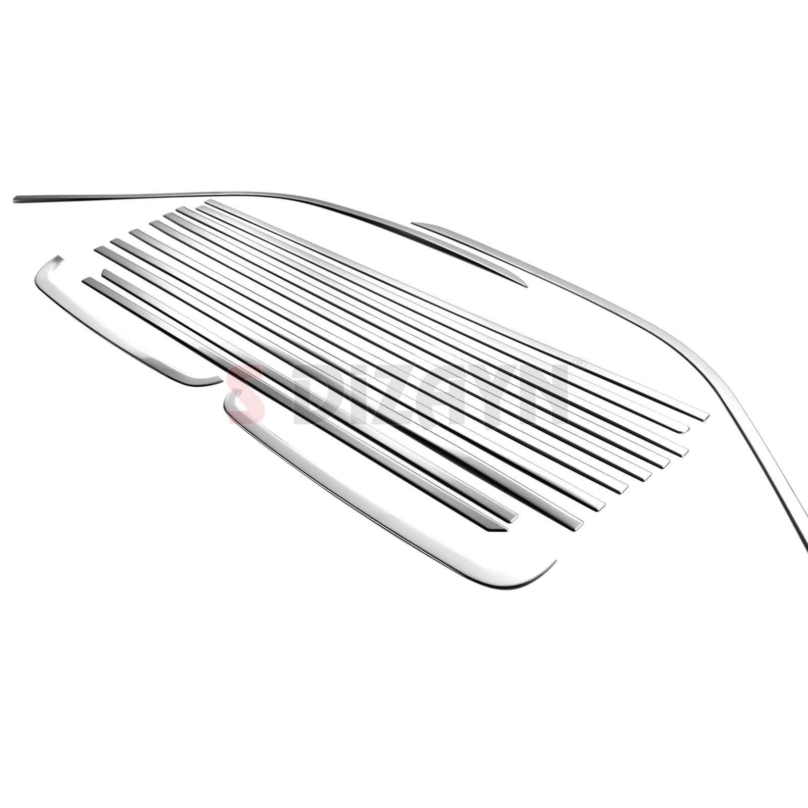 S-Dizayn VW Transporter T6 Kısa Şase Krom Cam Çerçeve Seti 2015-2024 Tek Sürgü