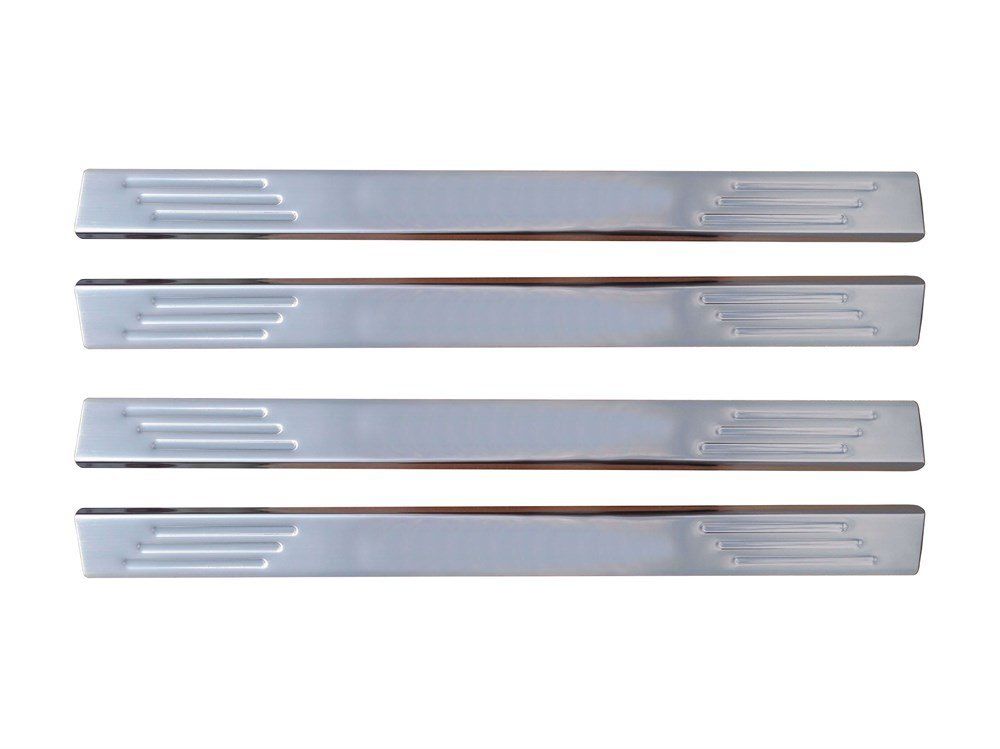 Volkswagen Caddy Uyumlu Kapı Eşiği 4 Parça Krom 2010-2014