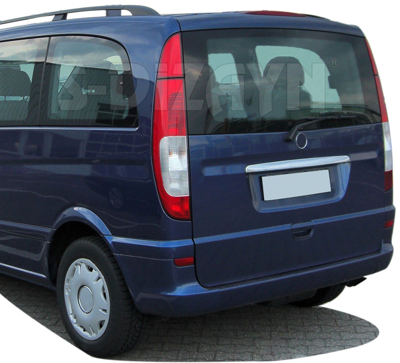 Mercedes Vito Uyumlu Krom Bagaj Çıtası 2004-2014
