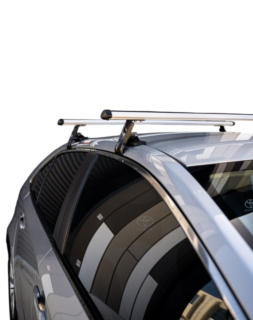 Kia Rio (DE) Hatchback 2005-2011 Arası Turtle Mexfit Oluklu ara atkı tavan barı GRİ