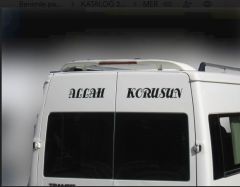 Mercedes Sprinter Uyumlu Spoiler -2007 (Transit Spoiler )