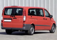Mercedes Vito Uyumlu Krom Cam Çıtası 2 Parça 2010-2014