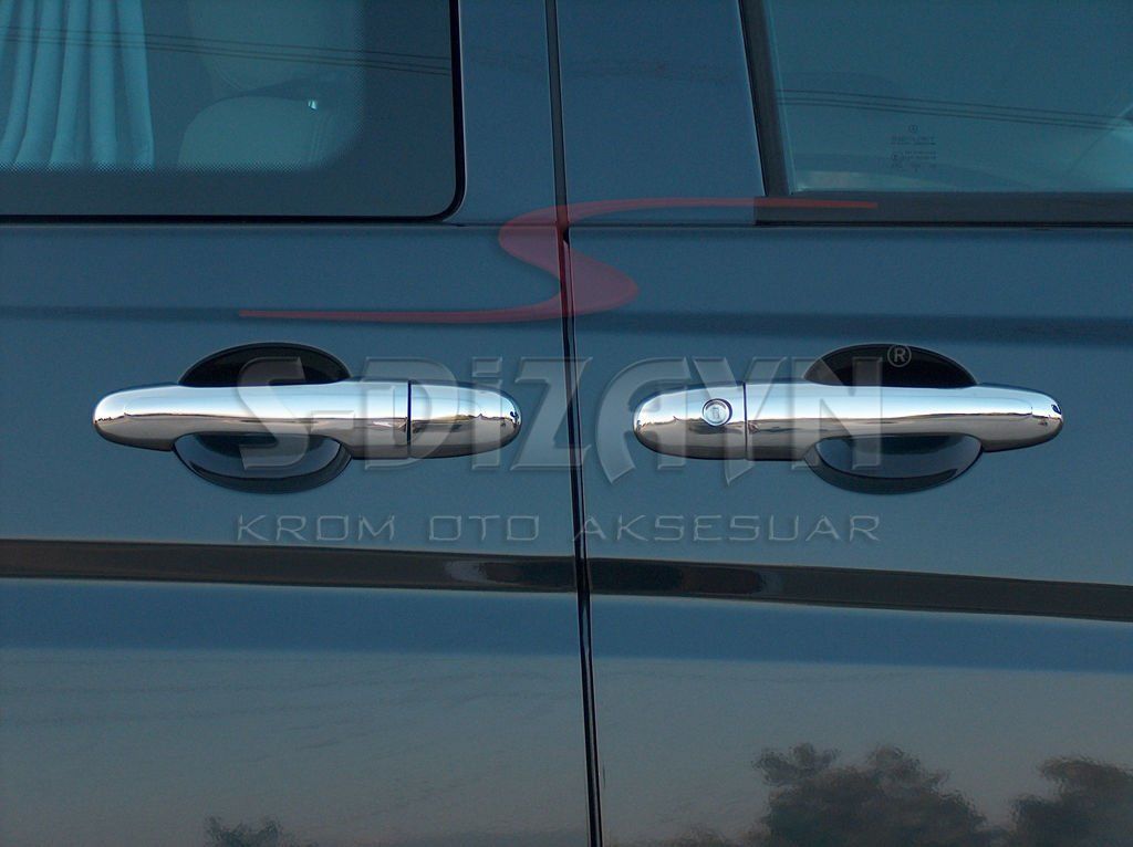 Mercedes Vito Uyumlu Krom Kapı Kolu 3 Kapı 2004-2014
