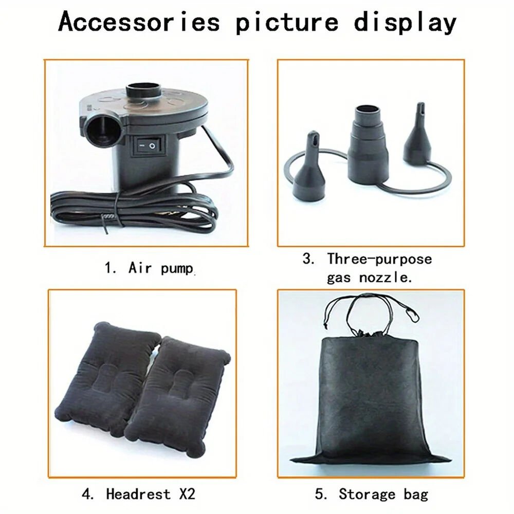 Araç seyahat yatağı gri / SYES36