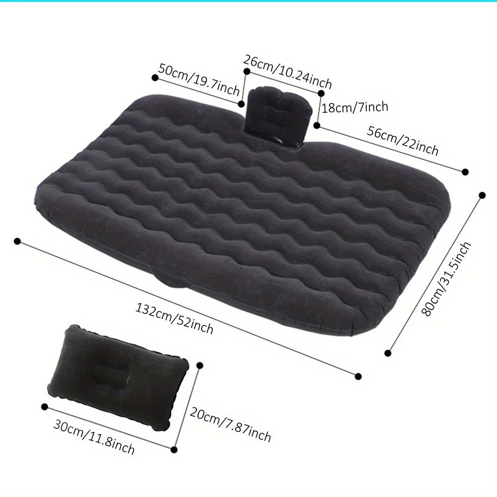 Araç seyahat yatağı gri / SYES36