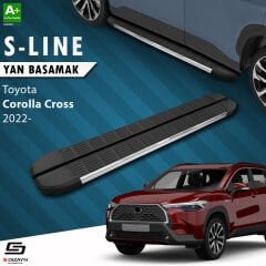 S-Dizayn Toyota Corolla Cross S-Line Krom Yan Basamak 183 Cm 2022 Üzeri