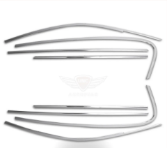 BMW Uyumlu F-30 Krom 2011-2019 8 Parça Cam Çerçevesi