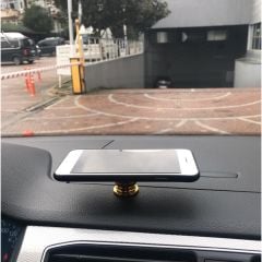 Torpido Üstü Mıknatıslı Telefon Tutacağı Altın / Syte145