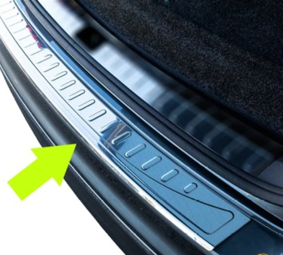 Volkswagen Tiguan Uyumlu Tampon Eşiği -2017 Paslanmaz Çelik Parça