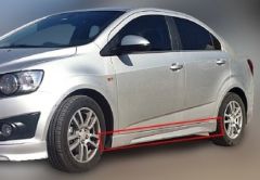 Chevrolet Aveo Uyumlu Sedan Yan Marşpiyel