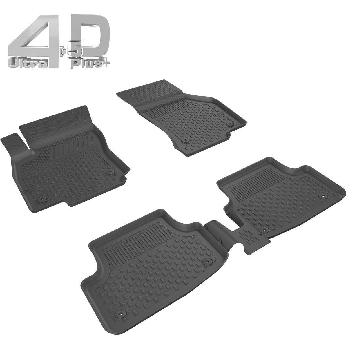 Sahler Focus Uyumlu 2 Sedan / Hatchback 2005-2010 Siyah Renk 4.5D Araca Özel Paspas Seti 5