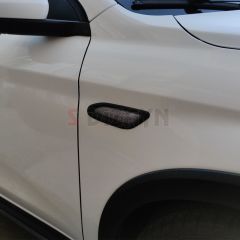 S-Dizayn Fiat Egea Siyah ABS Plastik Sinyal Çerçevesi 2 Prç. ABS Plastik Dolgulu 2015 Üzeri