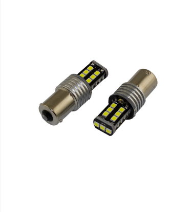 Led Ampul 15Smd Çakarlı Beyaz 2'Li Set 12V / Laam632